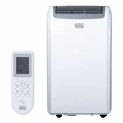 BLACK & DECKER BPP08HWTB Light-Duty Portable Air Conditioner - Light-Duty Portable ACs for Cooling Only
