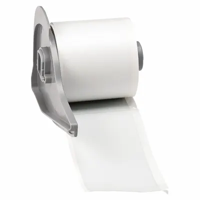 BRADY Pre-Cut Label Stock Roll: 1 29/32 in x 4 in, 4 in x 1 29/32 in, Polyester - Brady Precut Label Rolls