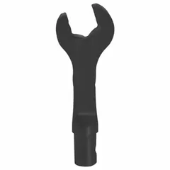 Open end torque wrench head with 3/4-inch SAE drive size. Designed for use with breakover-style torque wrench handles in applications requiring precise torque application. Open-end configuration provides access to fasteners in confined spaces where standard sockets cannot fit.