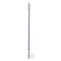 VEE GEE Armored Liquid In Glass Thermometer: -35°C to 50°C, Full Immersion, 12 in Immersion Dp (MPN 80706-A)