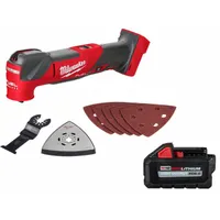 Oscillating Tool Kit: 4.2° Oscillation Angle, Brushless Motor, (1) 6.0 Ah, M18™, Battery Included (MPN 2836-20, 48-11-1865)