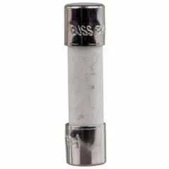 Fast-acting cylindrical fuse rated 3.15 A and 250 V AC, non-indicating, with 5 mm x 20 mm dimensions. Suitable for overcurrent protection in control panels, power supplies, and electronic equipment requiring rapid response to faults.