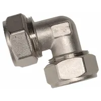 RAPIDAIR Compression Fitting Elbow: 1 1/4 in OD 1 1/4 in OD Fitting Size, Compression x Compression (MPN M8068)