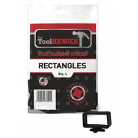 TOOLHANGER Tool Hanger: Black, 5 in Overall Lg, Plastic (MPN 7004)
