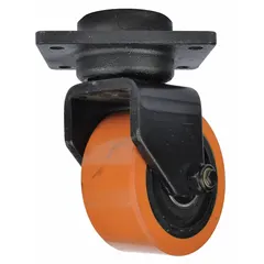Caster kit for lift tables and pallet positioners. Compatible with Adjustable Base Stacker and part number 5RTC2. Used to replace or upgrade casters in material handling applications requiring mobility and stability.