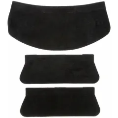 Leather throat and side protector designed for use with 3M Speedglass 9100 Series Welding Helmets. Provides coverage to the throat and sides, helping to shield against sparks, spatter, and radiant heat during welding operations.