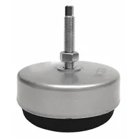 WMI Male-End Leveling Mount: Fixed Stud, M20 Thread Size, 7.5 in, 8,900 lb Capacity, Anti-Vibration (MPN WMT190-100)