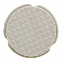 Genuine OEM replacement foot rubber for Whirlpool washing machines and dryers. Provides stable support and reduces vibration to help keep the appliance level during operation, minimizing noise and movement.