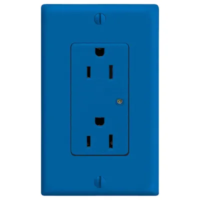 LEVITON 5280-B Decorator Duplex Receptacle - General Purpose Receptacles