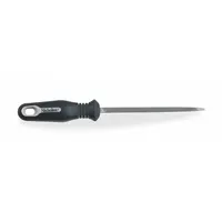 Machinists File: Rectangular, Bastard Cut, 8 in Lg without Tang, 3/4 in Wd, 17/64 in Thick, Natural (MPN 21694HNN)