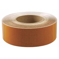 Reflective Tape: School Buses, Yellow, 2 in Wd, 50 yd Lg, Acrylic (MPN 18672)