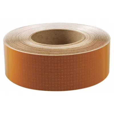 ORALITE 18672 Vehicle Reflective Tape, Yellow, Acrylic, 2 in x 50 yd - Vehicle Reflective Tapes