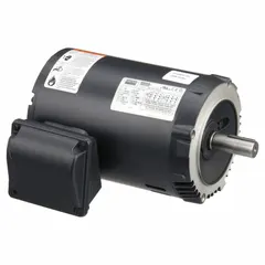 DAYTON General Purpose Motor: C-Face Mount, Open Drip Proof, 1 1/2 hp, 230/460V AC, 3,465 RPM. Key specifications — Brand: DAYTON; Nameplate Voltage @ 60 Hz: 230/460V AC; Full Load Current @ 60 Hz: 3.6 / 1.8 A; Nameplate RPM @ 60 Hz: 3,465 RPM; Motor Enclosure: ODP.