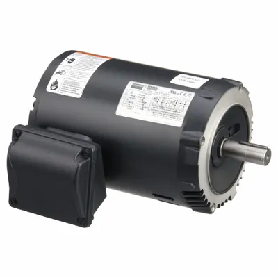 Dayton General Purpose Motor: C-Face Mount, Open Drip Proof, 1 1/2 hp, 230/460V AC - C-Face 3-Phase General Purpose AC Motors