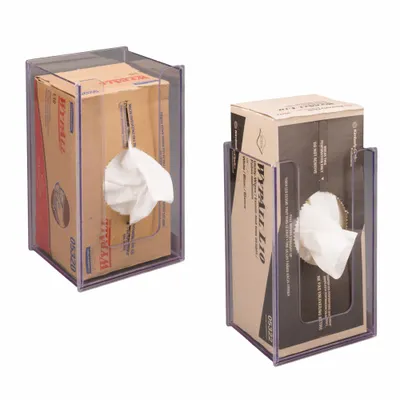 POLTEX Lab Wypall Holder: 5 1/4 in Overall Wd - Lab Storage Bins