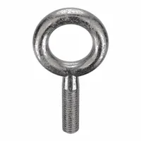 Machinery Eye Bolt: Without Shoulder, 18-8, Stainless Steel, Plain, 3/8"-16 Thread Size (MPN K2003-3-SS)