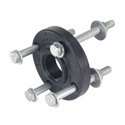 ARO Flange Kit: Flange Kit, Polypropylene - Fittings & Adapters
