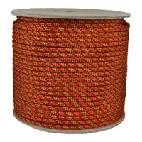 ALL GEAR Rigging and Climbing Rope: Kernmantle, 1/2 in Dia, 820 lb Working Load Limit, Polyester (MPN AGKM12600R)