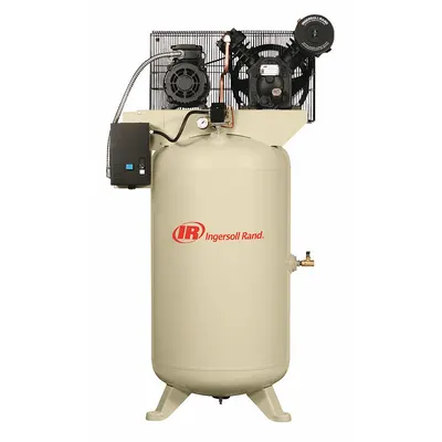 INGERSOLL RAND 2340N5-V-230/3 Splash Lubricated Stationary - Splash Lubricated Stationary Electric Air Compressors