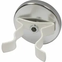 Ceramic Magnets: Encased with Clip, 0.31 in Thick, 2 1/32 in Outside Dia, Round (MPN MX2000WP01)