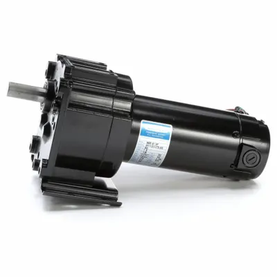 LEESON Gearmotor: Parallel, 90V DC, TENV, 94 RPM, 77 in-lb Max Torque - Parallel Shaft DC Gearmotors