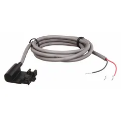 Thermal-dispersion flow switch with adjustable set point and normally open switch position. Contact rating 0.25 A at 175V DC. Media temperature range 32°F to 250°F. NPT connections. Used with variable area flowmeters to detect flow or no-flow conditions.