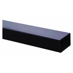 This bronze keyed removable mullion is 96 inches high and 3 inches wide. It serves as a removable barrier for paired door openings, allowing flexible access configurations in commercial and industrial facilities.