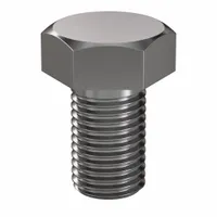 Hex Head Cap Screw: Steel, Class 10.9, Plain, M30, Metric, 50 mm lg, Fully Threaded, Metric, 5 PK (MPN HC3030050-005P1)