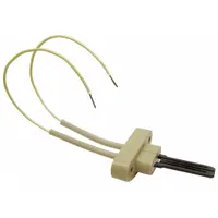 Hot Surface Igniter: Universal, Silicon Carbide, 11 in Lead Lg, 120V AC, Hardwired, Flat Tip (MPN 41-406)
