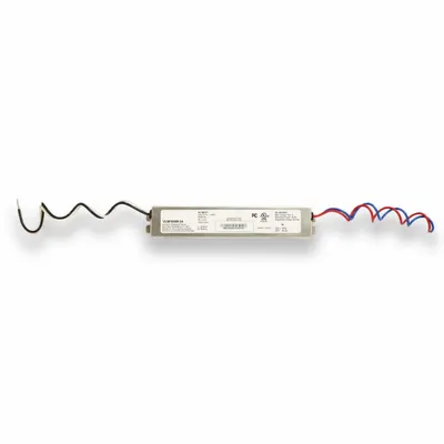 LED Driver: 60 W Power Output, 120/277V AC, 24V DC, 10 13/16 in Lg, Wet Location Rated - Tape & Linear Light Power Supplies