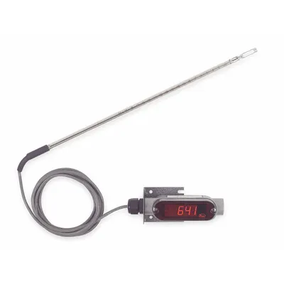 Dwyer Air Velocity Transmitter: 4 mA to 20 mA, 32°F to 140°F, 641RM-12-LED - Air Velocity Transmitters