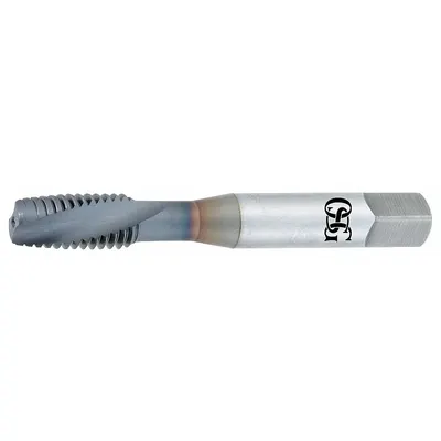 OSG Spiral Flute Tap: 5/16"-24 UNF, 2B, 2 Flute, Plug Chamfer - Spiral-Flute Taps for Aluminum