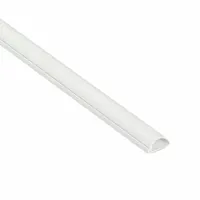 Raceway: Micro+, 13/16 in Wd, 3/8 in Ht, 79 in Lg, Plastic, White (MPN US/D22010W)
