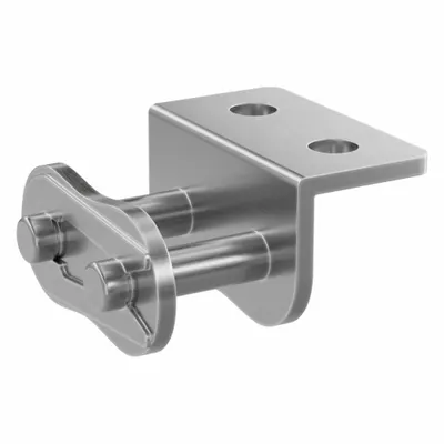 TSUBAKI Attachment Link: For Stainless Steel Roller Chains, A-2, 50, Single Strand - Attachment Links for ANSI Standard Chains