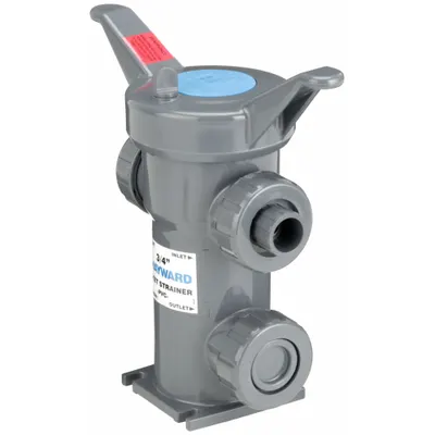 HAYWARD Basket Strainer: PVC, 0.0313 in Screen Size, Single, Socket and Threaded - PVC Basket Strainers