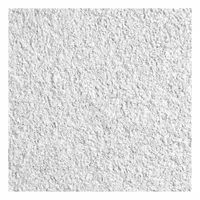 Mineral fiber ceiling tile from the Cirrus series, designed for high sound absorption and blocking in music rooms. White, soil-resistant finish with high light reflectance (83% or more). CAC 35, fits 15/16 in grid. Contains high recycled content (50% or more). Sold in a 6-pack