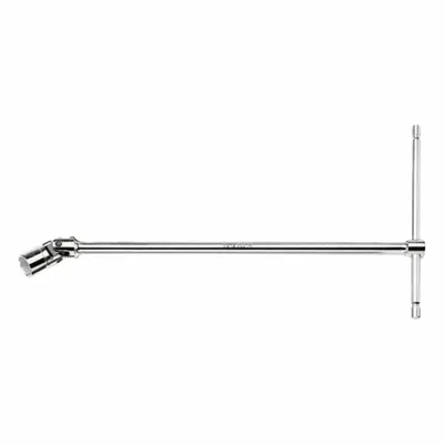 BETA Socket End Wrench: 22 mm Socket Size, 6-Point, 20 7/25 in Overall Lg - Flex-Head T-Handle Socket End Wrenches