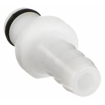 COLDER Quick Connection Insert: Insert, 1/4 in ID Size, Barbed x Barbed, Acetal - Acetal Quick-Disconnect Tube Fittings
