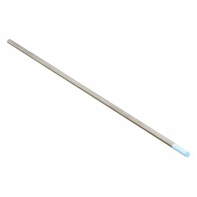 MILLER ELECTRIC Tungsten Electrode: Rare Earth, 1/8 in x 7 in, Light Blue, EWG - Rare Earth Tungsten Electrodes