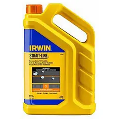 Orange semi-permanent marking chalk for use in standard chalk line reels. Supplied in a 5 lb container with a flip-top cap. Suitable for temporary or semi-permanent marking on construction and industrial job sites.