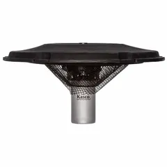 This KASCO pond decorative fountain system operates on 240V AC and delivers a maximum spray height of 26 ft and a maximum spray width of 50 ft. It includes a 100 ft power cord. Typical applications include ponds and water features in commercial landscapes, municipal parks, and large garden ponds.