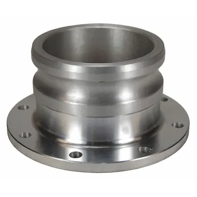 DIXON VALVE & COUPLING Cam and Groove Adapter: 6 in Coupling Size, 75 psi Max. Working Pressure @ 70 F - Type AL Aluminum Cam & Groove Fittings