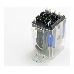 Switching relay for HVACR systems, used to control electrical loads such as compressors, fans, and pumps. Suitable for commercial and residential heating and cooling equipment requiring reliable switching of control circuits.