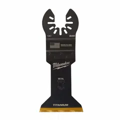 This 3-pack of straight cutting blades is designed for use with oscillating tools featuring an open-back universal OIS mount. Each blade measures 4 1/4 in overall length and 1 3/4 in width, suitable for cutting nail-embedded wood in demolition and renovation applications.