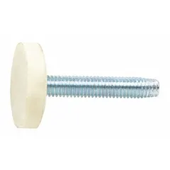 Genuine OEM replacement leveling leg for Whirlpool washing machines and dryers. Adjusts appliance height to stabilize on uneven floors, reducing vibration and noise during operation.