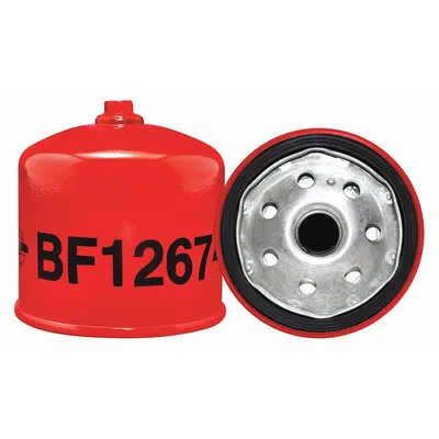 BALDWIN FILTERS Fuel Filter: Spin-On, 3 1/16 in Outside Dia, M16-1.50 Thread Size, Cellulose - Spin-On Fuel Filters