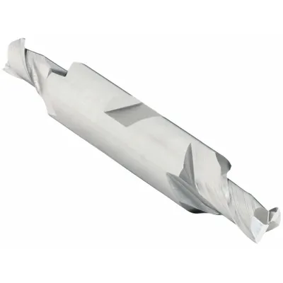 OSG Square End Mill: Cobalt, Double End, 2 Flute, 6.5 mm Mill Dia, 1/2" LOC - Double-End Cobalt Square End Mills