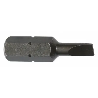APEX Insert Bit: Insert Bit, Slotted Head, Imperial, 4F-5R Bit Industry Size - Impact Bits