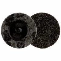 This 2-inch diameter ceramic extra-coarse disc is designed for cool-cutting removal of coatings such as paint, rust, and surface contaminants on various materials including metal, wood, and composites. It is suitable for cleaning, deburring, and finishing applications where minimizing heat buildup is important. Supplied in a 25-pack
