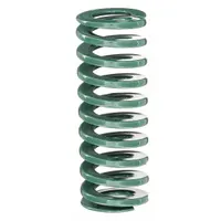 Die Spring: Alloy Steel/Bronze, Cylindrical Shape, Closed, Ground End, 2 63/64 in Lng, 10 PK (MPN 303212D)